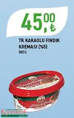 TARIM KREDİ BİRLİK KAKAOLU FINDIK KREMASI 500 G TARIM KREDİ BİRLİK KAKAOLU FINDIK KREMASI 500 G